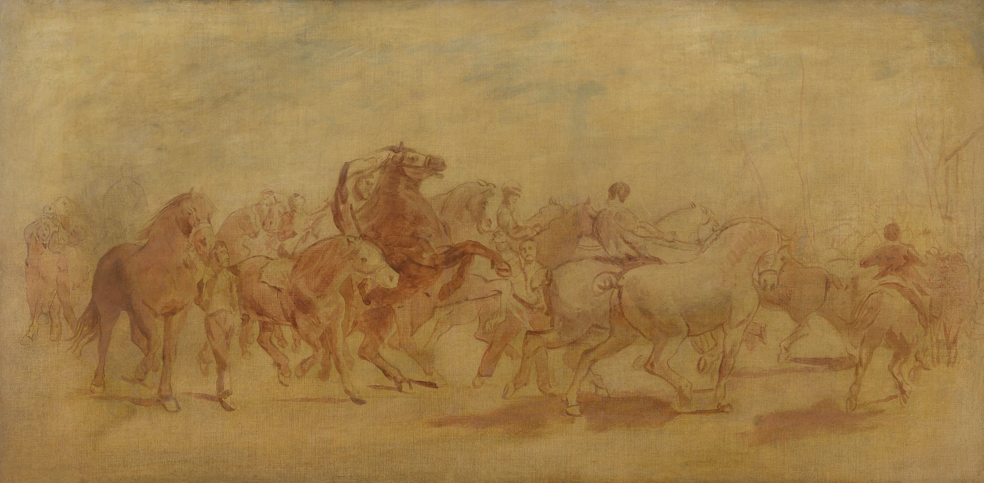 Study for The Horse Fair