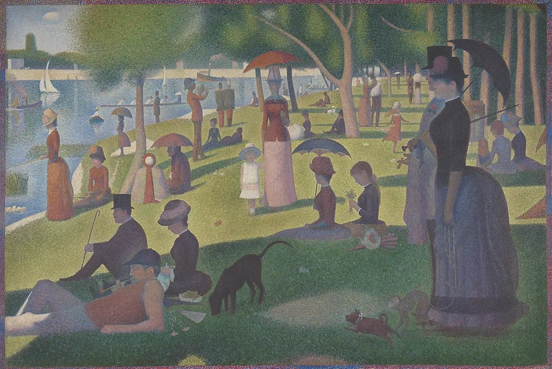 A Sunday on La Grande Jatte — 1884