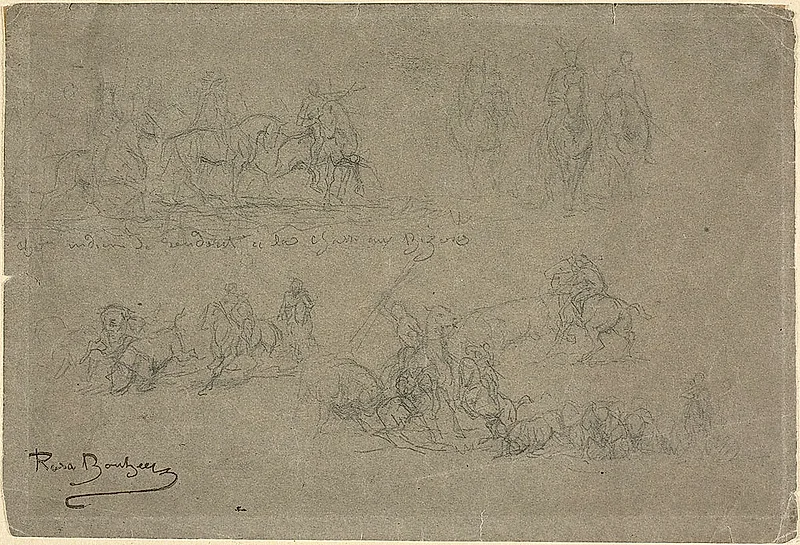 Chief Returning from a Bison Hunt and other Studies