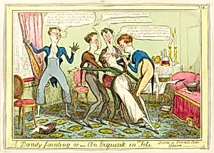 A Dandy Fainting