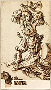 A Landsknecht by Peter Paul Rubens