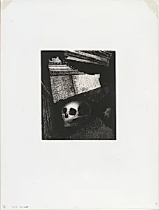 A Man of the People, a Savage, from The Juror by Odilon Redon