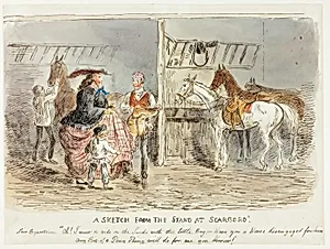 A Sketch from the Stand at Scarboro