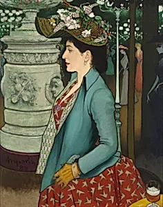A Woman at the Élysée Montmartre (Femme à l’Élysée Montmartre)