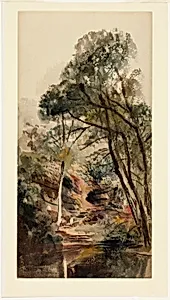 A Wooded River Landscape