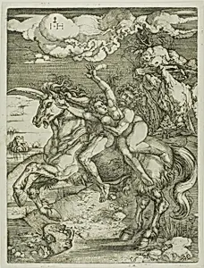 Abduction of Proserpine on a Unicorn