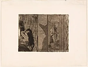 Actresses in Their Dressing Rooms by Hilaire Germain Edgar Degas
