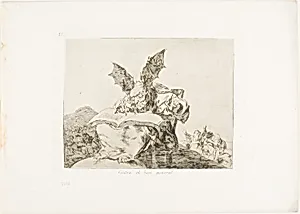 Against the Common Good, plate 71 from The Disasters of War by Francisco José de Goya y Lucientes