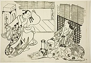 All Kinds of Household Items (Chodo zukushi), from the series "Famous Scenes from Japanese Puppet Plays (Yamato irotake)" by Okumura Masanobu