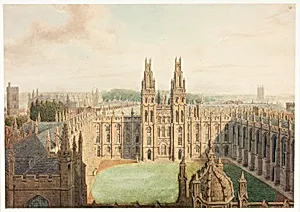 All Soul's College from the Radcliffe Library