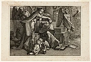 Allegory of Art: A Youth Inspired by the Spirit of Art