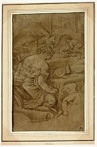 Allegory of Fire (Venus in the Forge of Vulcan) by Jacopo Bassano