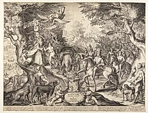Allegory of the Flourishing State of the United Provinces by Jan Saenredam