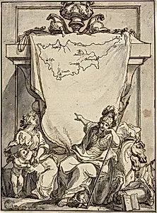 Allegory with the Map of Cyprus
