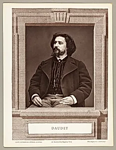 Alphonse Daudet (French novelist, 1849-1897) by Etienne Carjat