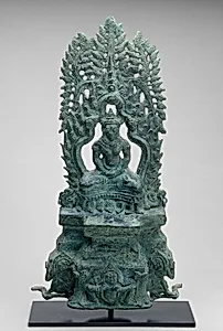 Altarpiece with Meditating Buddha