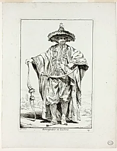 Ambassadeur de la Chine, plate fifteen from Caravanne du Sultan à la Mecque
