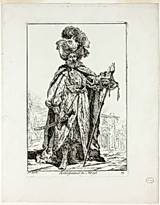 Ambassadeur du Mogol, plate nineteen from Caravanne du Sultan à la Mecque
