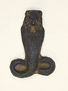 Amulet of a Lion-Headed Cobra by Ancient Egyptian