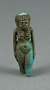 Amulet of an Unidentified Goddess (?) by Ancient Egyptian