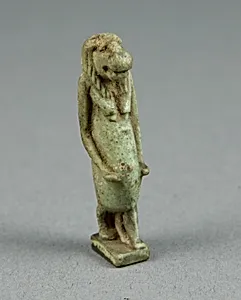 Amulet of the Goddess Taweret (Thoeris) by Ancient Egyptian