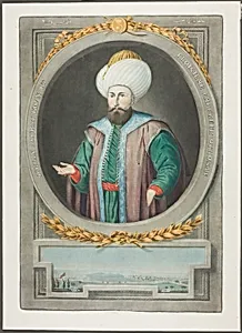 Amurat Kahn I, from Portraits of the Emperors of Turkey