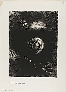 And All Manner of Frightful Creatures Arise, plate 8 of 10 by Odilon Redon