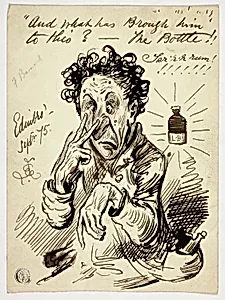 And What has Brought [sic] Him to This?-The Bottle!!