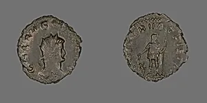 Antoninianus (Coin) Portraying Emperor Gallienus by Ancient Roman