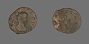 Antoninianus (Coin) Portraying Emperor Gallienus by Ancient Roman