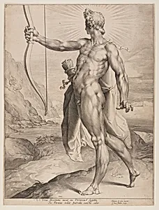 Apollo Slaying the Python by Jan Harmensz. Muller