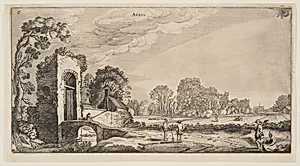 April, from The Twelve Months of the Year by Jan van de Velde, II