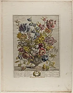 April, from Twelve Months of Flowers