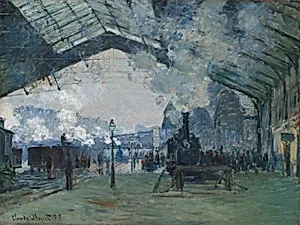 Arrival of the Normandy Train, Gare Saint-Lazare