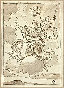 Ascension of Female Saint