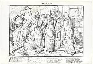 Auch ein Todtentanz, plate I