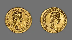 Aureus (Coin) Portraying Emperor Caligula by Ancient Roman