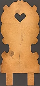 Back Pattern for Side Chair by Unknown