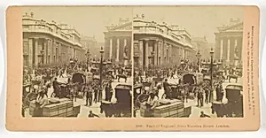 Bank of England, from Mansion House, London