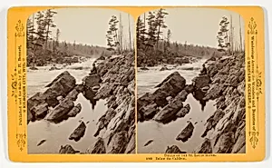 Below the Caldron, No. 1809 from the series "Dells of the St. Louis River"