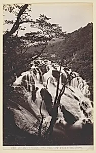 Bettw-s-y Coed, The Swallow Falls from Above by Francis Bedford