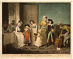 Black Monday, or the Departure for School