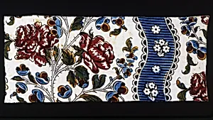 Blue Ribbon (Furnishing Fabric) by Unknown