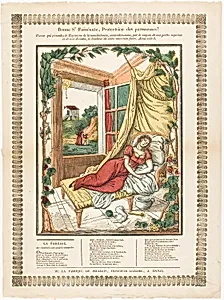 Bonne Ste. Fainéante, Protectrice des paresseuses! by François Georgin