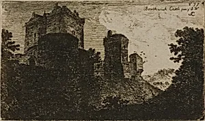 Borthwick Castle from the Southwest