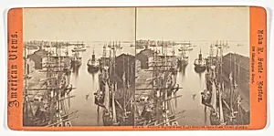 Boston Harbor and East Boston, from State Street Block, No. 578 from the series "American Views"