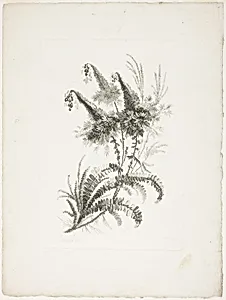 Bouquet, from Collection of New Flowers of Taste for the Manufacture of Persian Cloth, Invented and Drawn by Jean Pillement