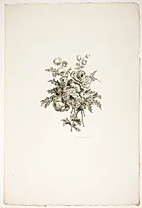 Bouquet with Peonies, from Recueil de differents bouquets de fleurs