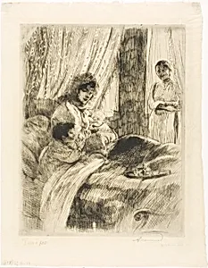 Breakfast, plate four from Woman