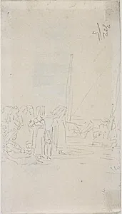 Breton Women on the Beach